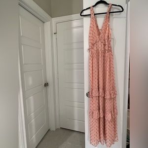 Small summer metallic dress